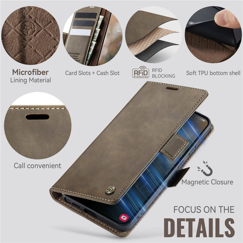 CaseMe Samsung Galaxy S26 Ultra RFID Wallet Case