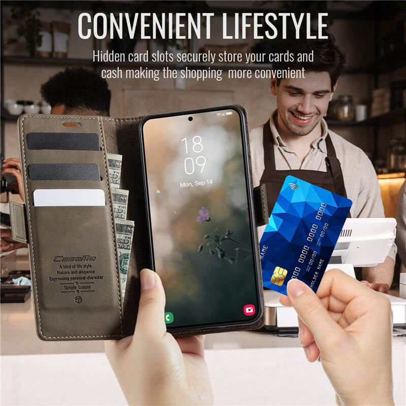 CaseMe Samsung Galaxy S26 Ultra RFID Wallet Case