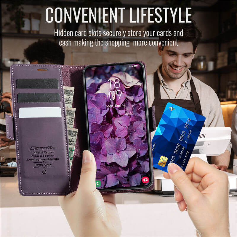 CaseMe Samsung Galaxy S26 Ultra RFID Wallet Case