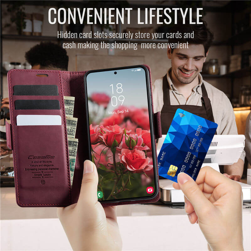 CaseMe Samsung Galaxy S26 Ultra RFID Wallet Case