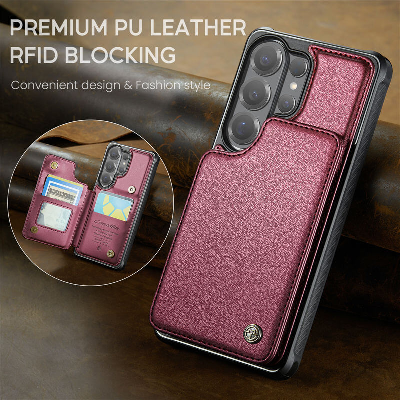 CaseMe Samsung Galaxy S26 Ultra RFID Blocking Card Holder Case