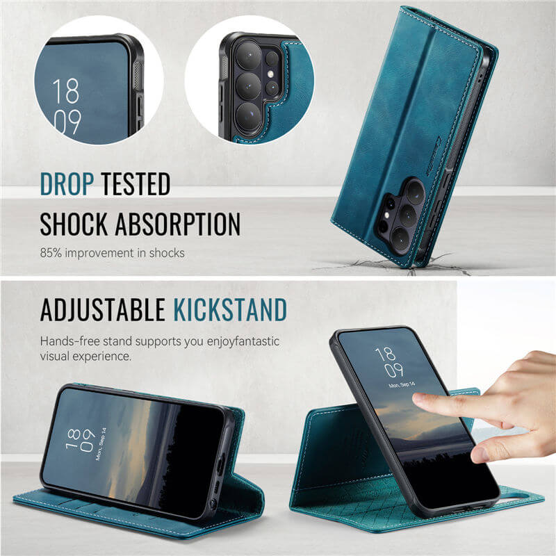 CaseMe Samsung Galaxy S26 Ultra 2-in-1 Magnetic Wallet Case