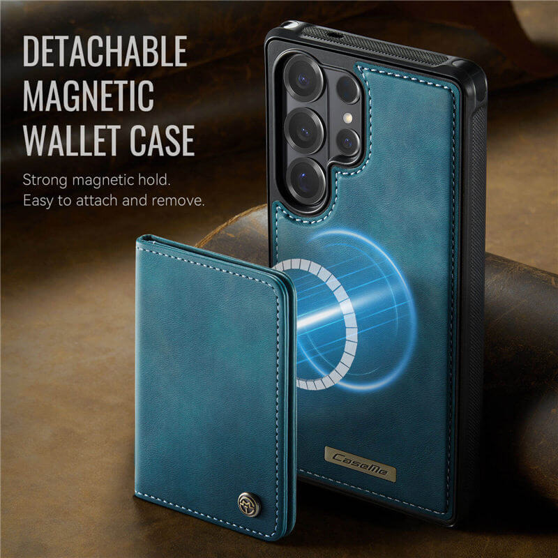 CaseMe Samsung Galaxy S26 Ultra 2-in-1 Magnetic Wallet Case
