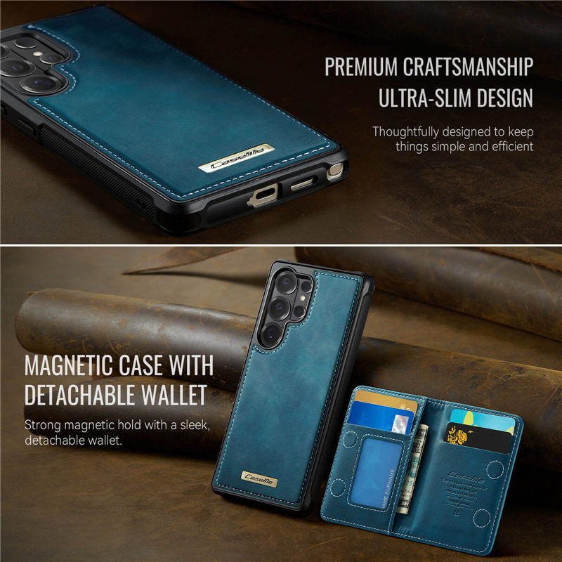 CaseMe Samsung Galaxy S26 Ultra 2-in-1 Magnetic Wallet Case
