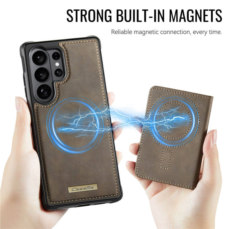 CaseMe Samsung Galaxy S26 Ultra 2-in-1 Magnetic Wallet Case
