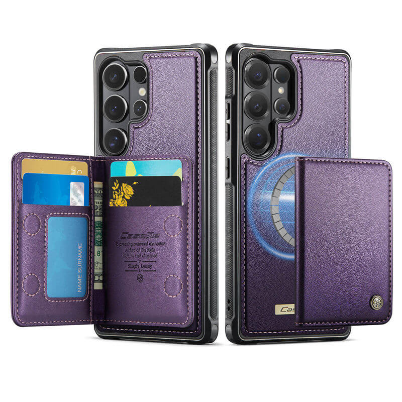 CaseMe Samsung Galaxy S26 Ultra 2-in-1 Magnetic Wallet Case
