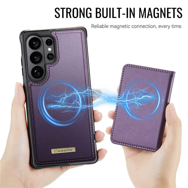CaseMe Samsung Galaxy S26 Ultra 2-in-1 Magnetic Wallet Case