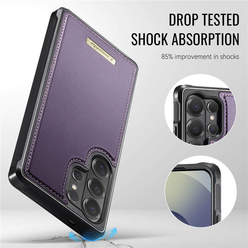 CaseMe Samsung Galaxy S26 Ultra 2-in-1 Magnetic Wallet Case