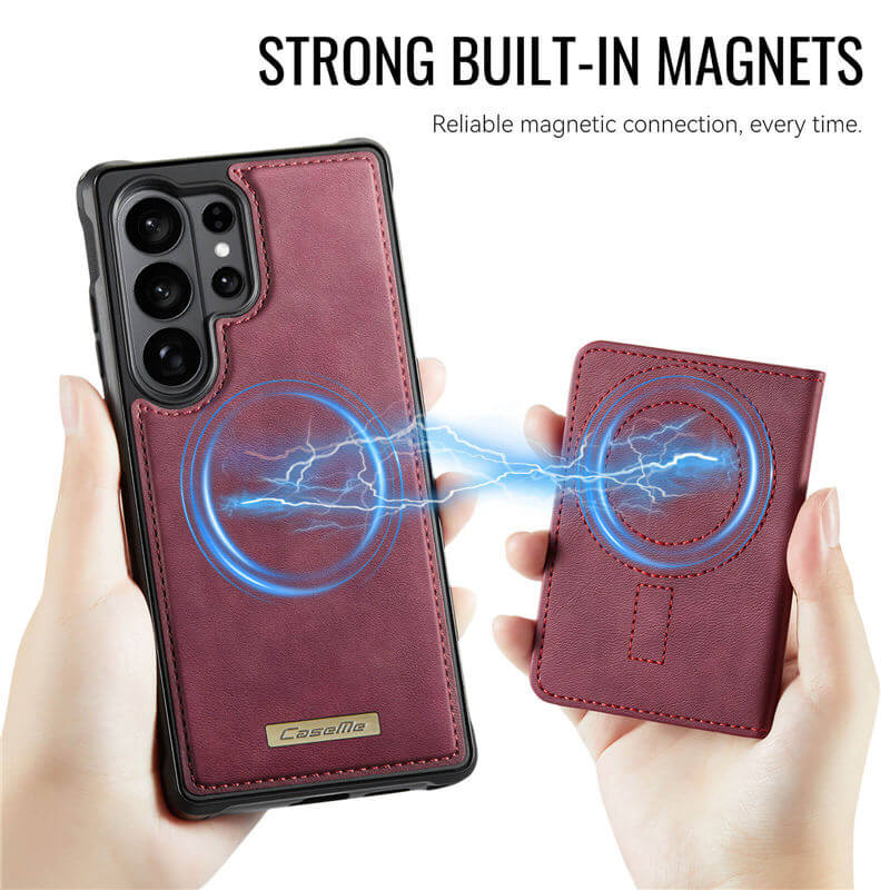 CaseMe Samsung Galaxy S26 Ultra 2-in-1 Magnetic Wallet Case