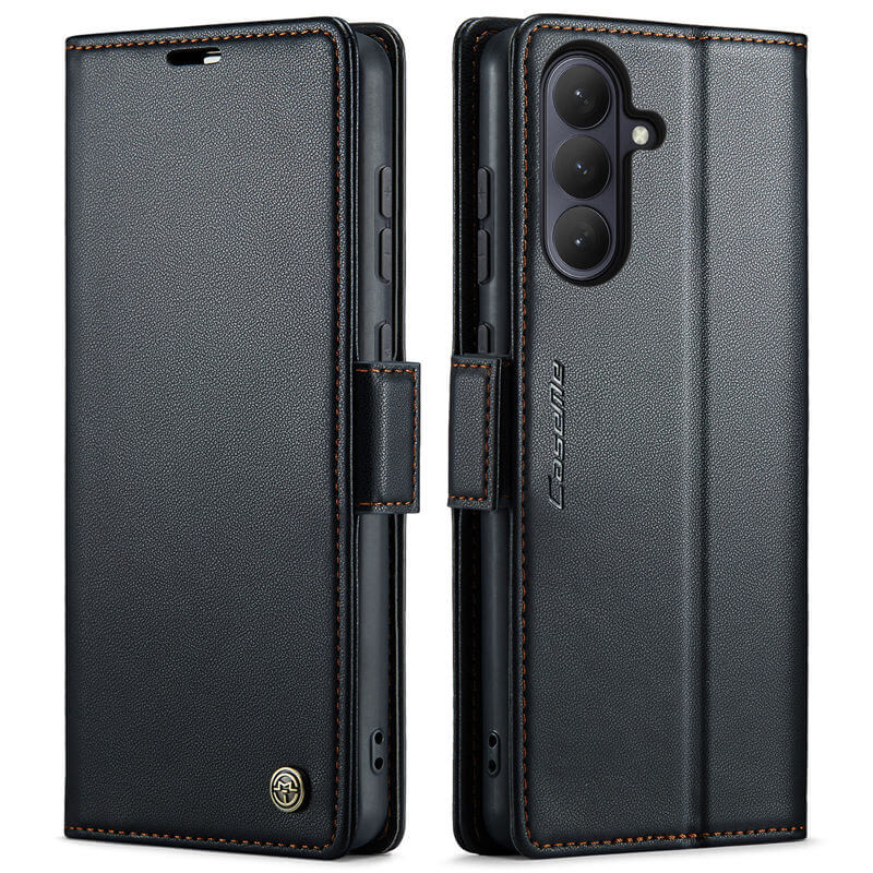 CaseMe Samsung Galaxy S26 RFID Wallet Case with Wireless Charging