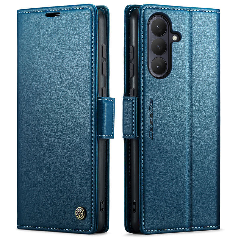 CaseMe Samsung Galaxy S26 RFID Wallet Case with Wireless Charging