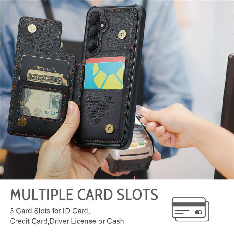 CaseMe Samsung Galaxy S26 RFID Blocking Card Holder Case
