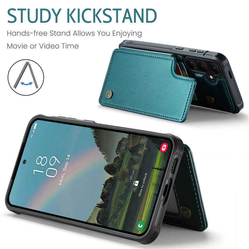 CaseMe Samsung Galaxy S26 RFID Blocking Card Holder Case