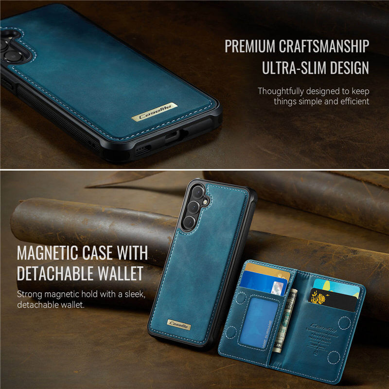 CaseMe Samsung Galaxy S26 Plus 2-in-1 Magnetic Wallet Case