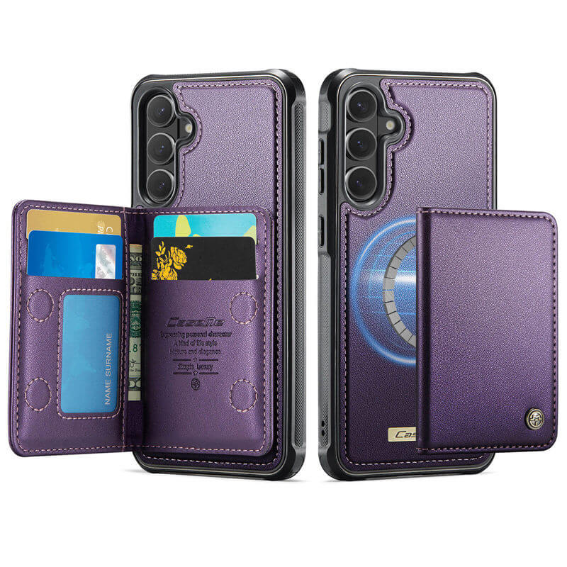 CaseMe Samsung Galaxy S26 2-in-1 Magnetic Wallet Case