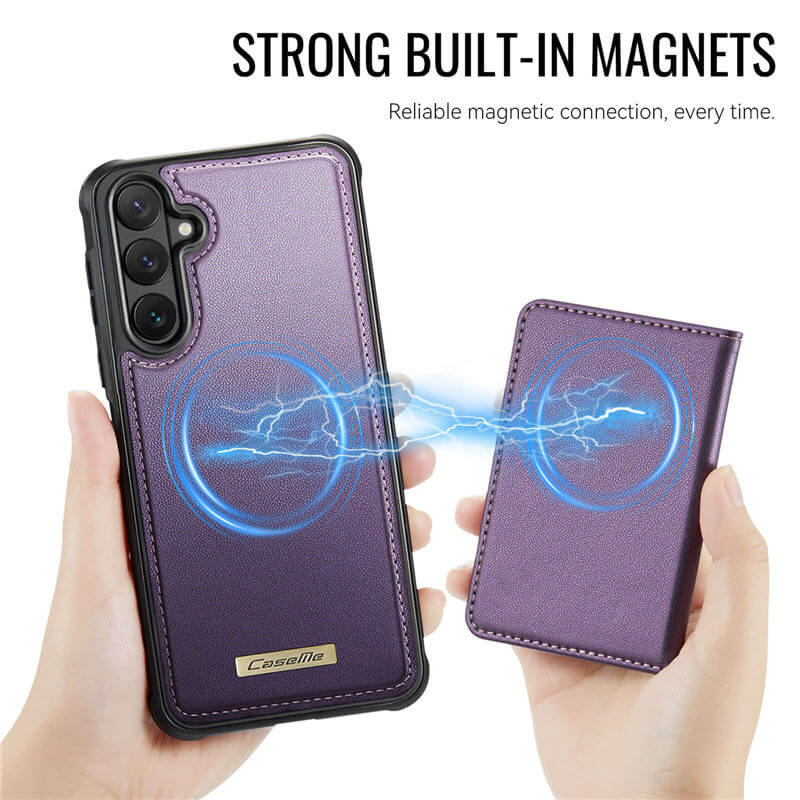 CaseMe Samsung Galaxy S26 2-in-1 Magnetic Wallet Case