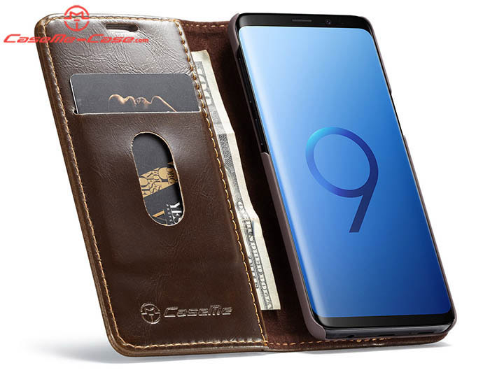 CaseMe Samsung Galaxy S9 Plus Wallet Magnetic Flip Case