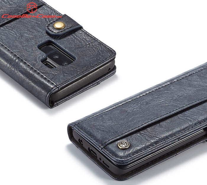 CaseMe Samsung Galaxy S9 Plus Retro Slot Cards Wallet Leather Case