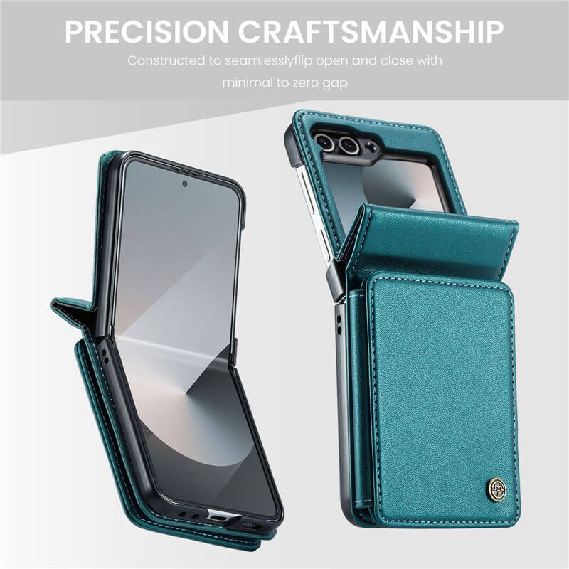 CaseMe Samsung Galaxy Z Flip7 FE RFID Blocking Card Holder Case