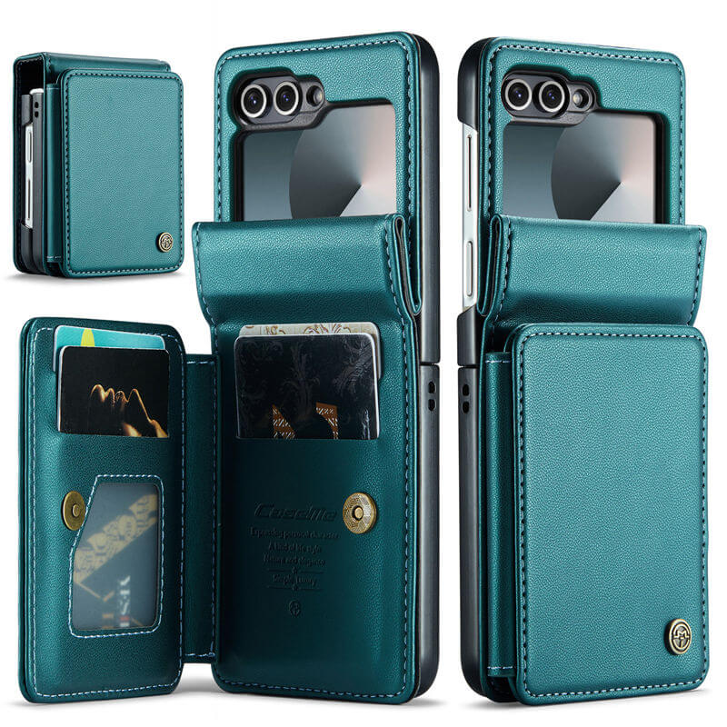 CaseMe Samsung Galaxy Z Flip7 FE RFID Blocking Card Holder Case