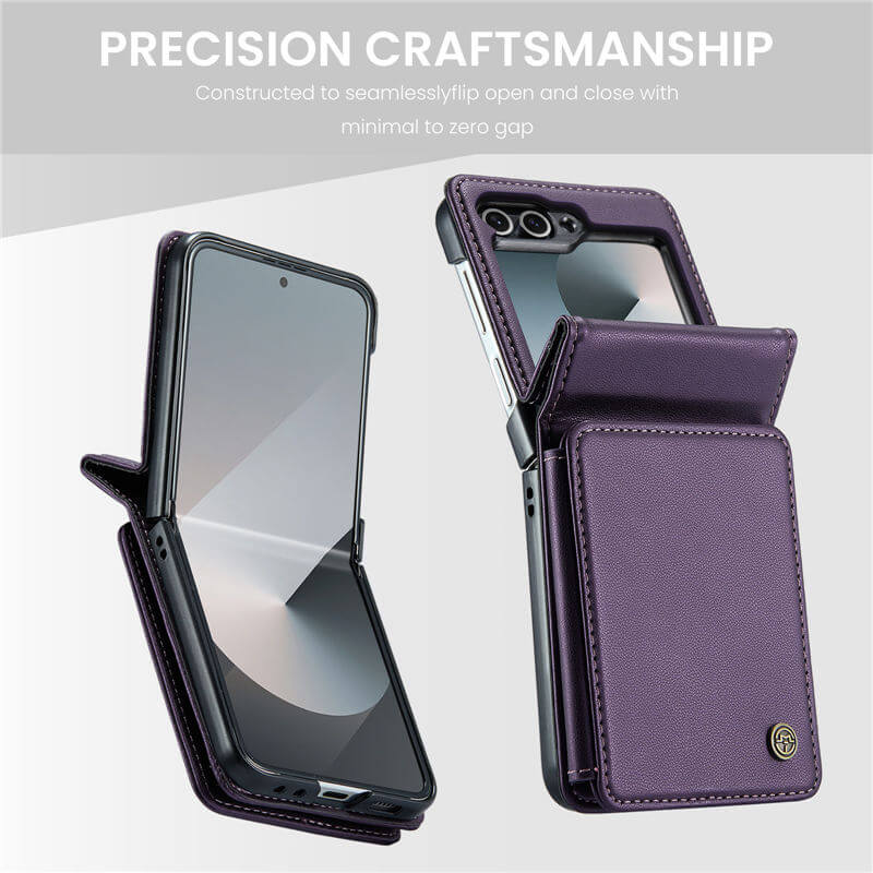 CaseMe Samsung Galaxy Z Flip7 FE RFID Blocking Card Holder Case