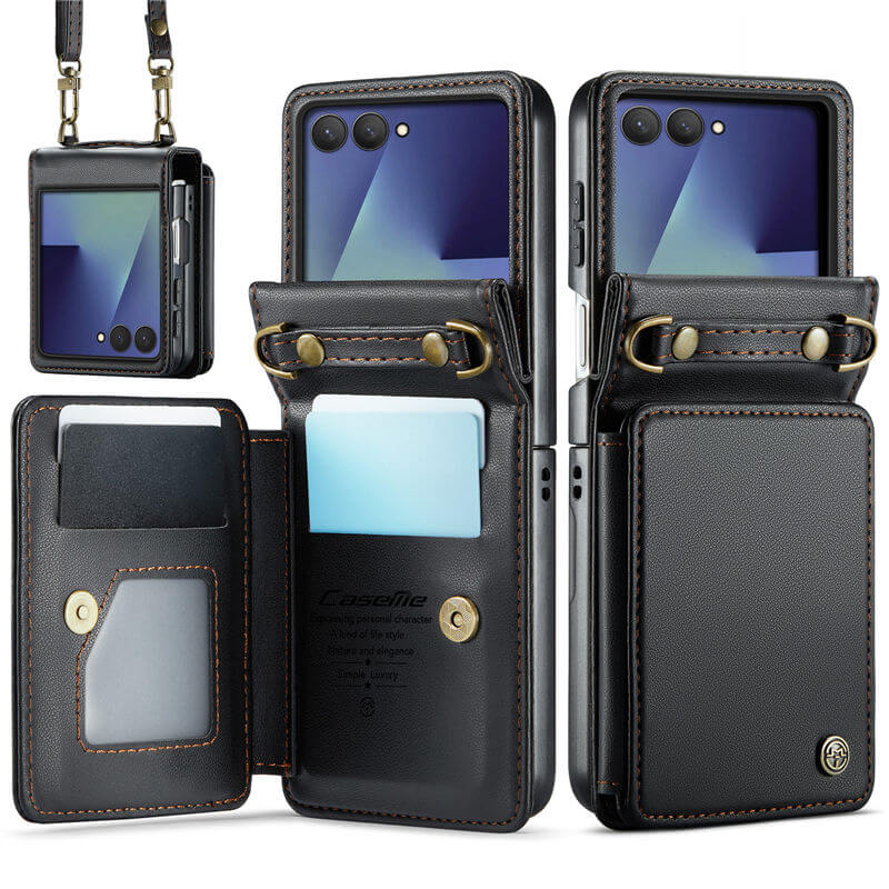 CaseMe Samsung Galaxy Z Flip 8 RFID Blocking Card Holder Case
