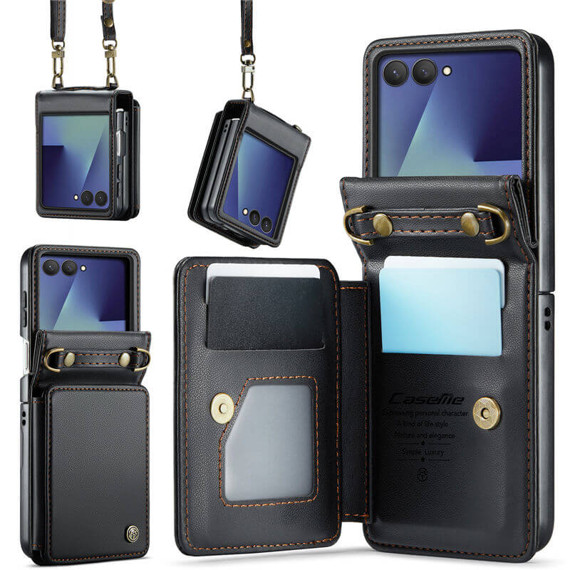 CaseMe Samsung Galaxy Z Flip 8 RFID Blocking Card Holder Case