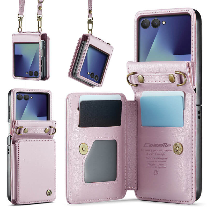 CaseMe Samsung Galaxy Z Flip 8 RFID Blocking Card Holder Case