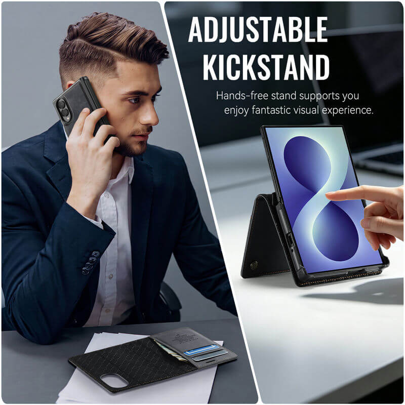 CaseMe Samsung Galaxy Z Fold 8 2-in-1 Magnetic Wallet Case