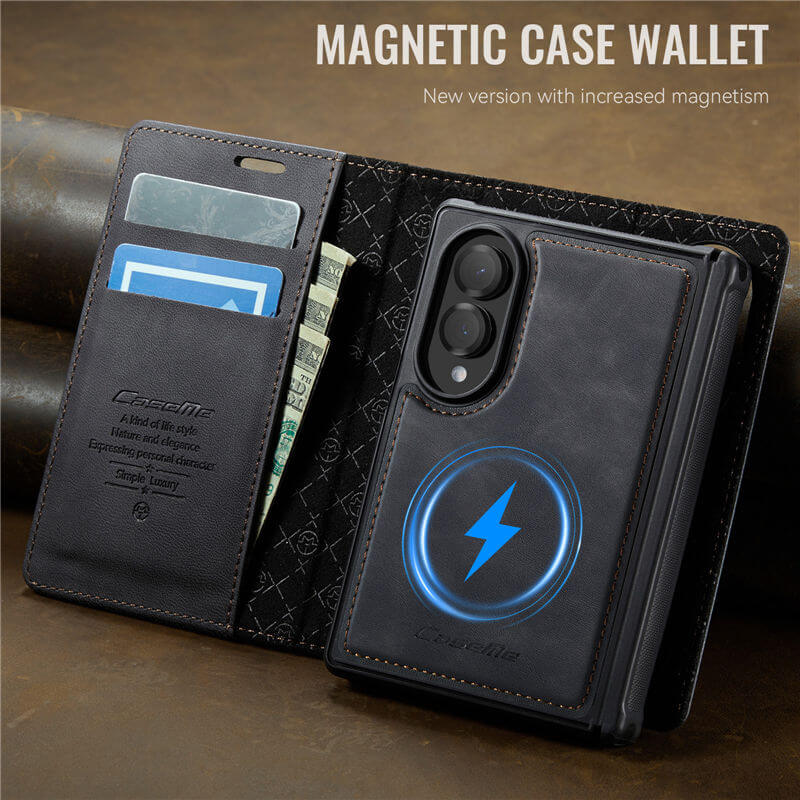 CaseMe Samsung Galaxy Z Fold 8 2-in-1 Magnetic Wallet Case