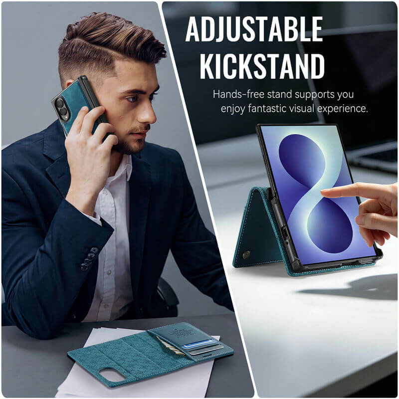 CaseMe Samsung Galaxy Z Fold 8 2-in-1 Magnetic Wallet Case