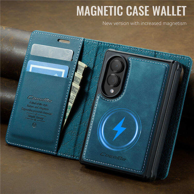 CaseMe Samsung Galaxy Z Fold 8 2-in-1 Magnetic Wallet Case