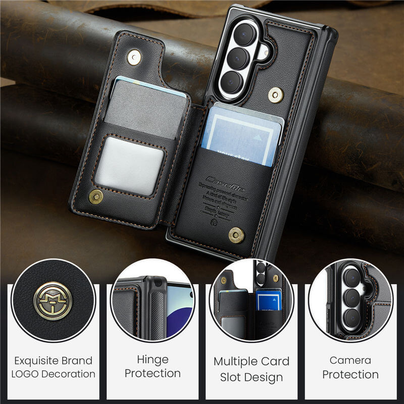 CaseMe Samsung Galaxy Z Fold 8 Ultra RFID Blocking Card Holder Case