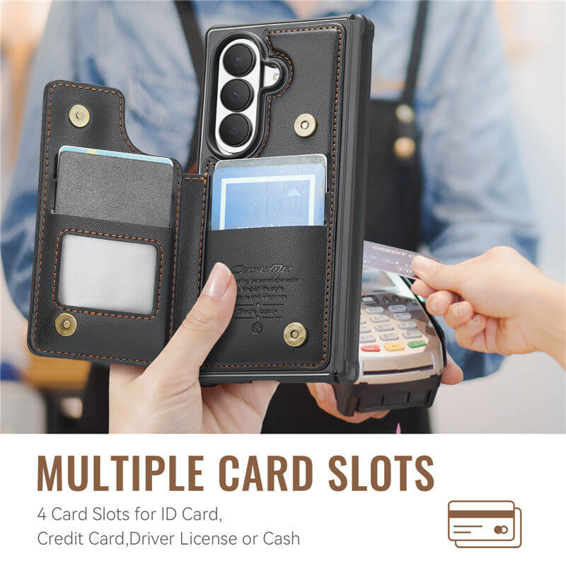 CaseMe Samsung Galaxy Z Fold 8 Ultra RFID Blocking Card Holder Case