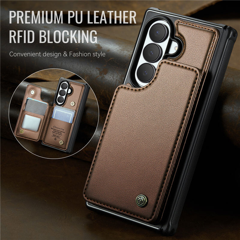 CaseMe Samsung Galaxy Z Fold 8 Ultra RFID Blocking Card Holder Case