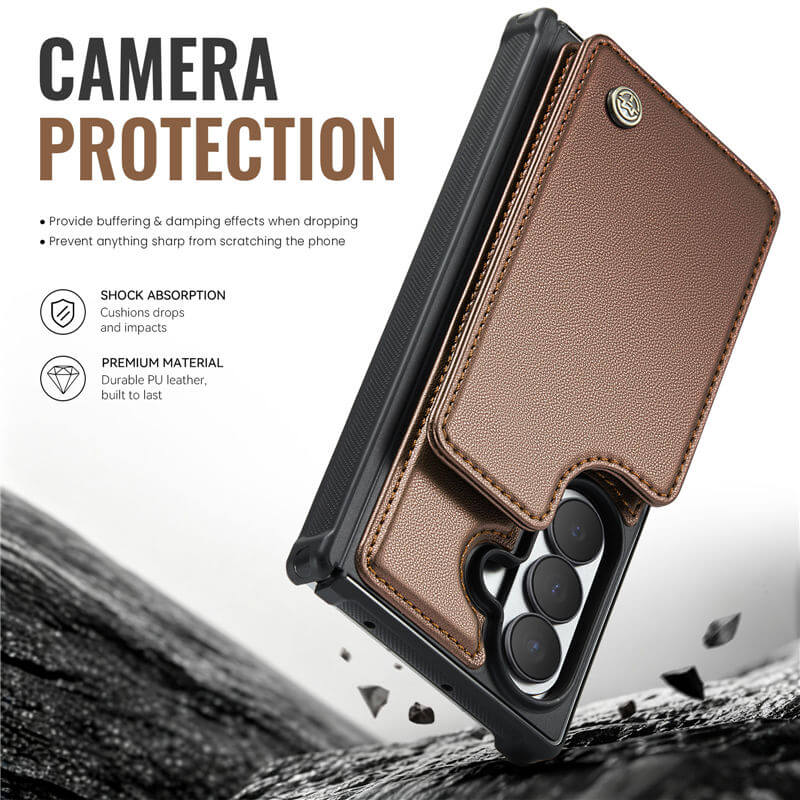 CaseMe Samsung Galaxy Z Fold 8 Ultra RFID Blocking Card Holder Case