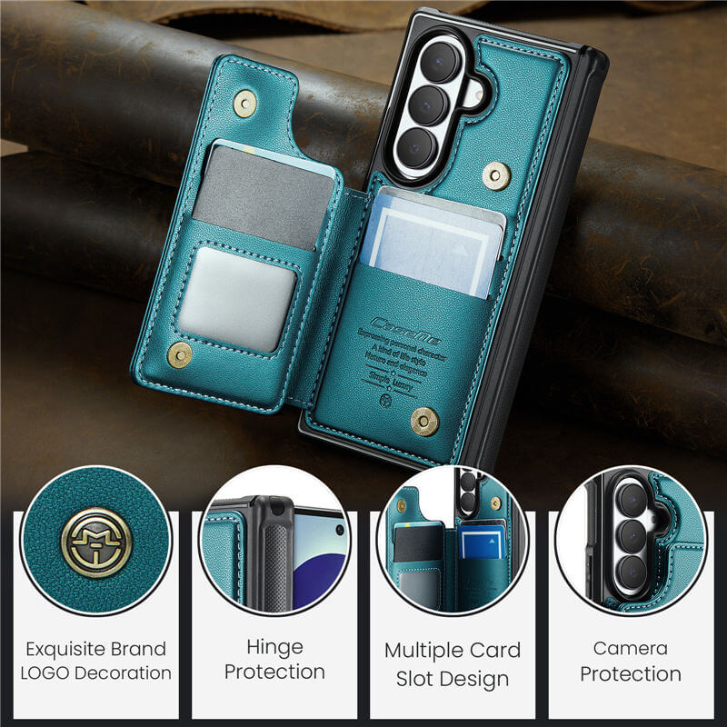 CaseMe Samsung Galaxy Z Fold 8 Ultra RFID Blocking Card Holder Case