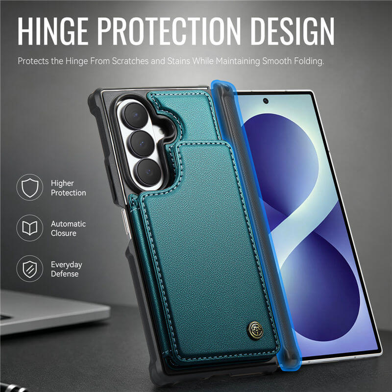 CaseMe Samsung Galaxy Z Fold 8 Ultra RFID Blocking Card Holder Case