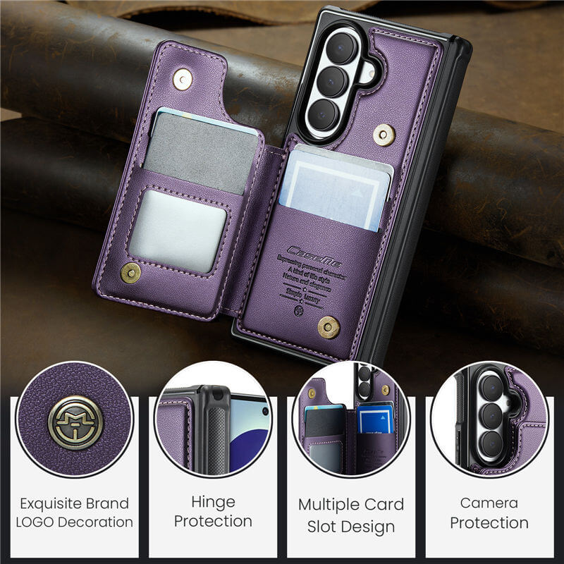 CaseMe Samsung Galaxy Z Fold 8 Ultra RFID Blocking Card Holder Case