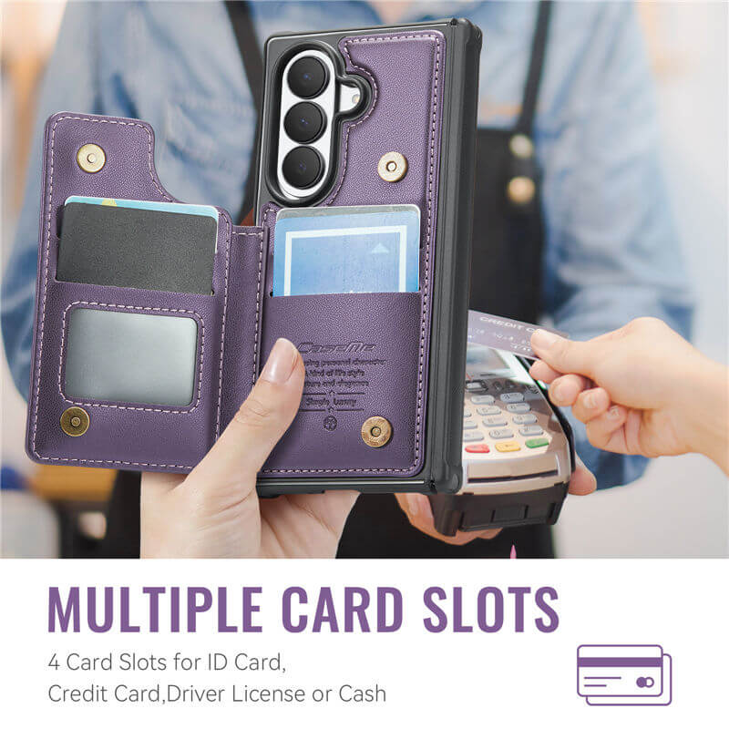 CaseMe Samsung Galaxy Z Fold 8 Ultra RFID Blocking Card Holder Case