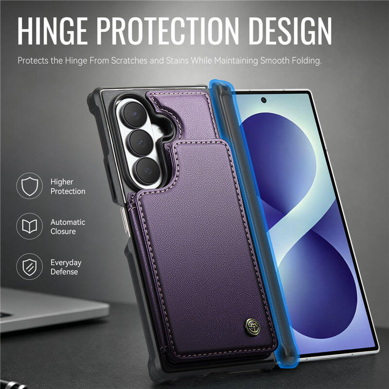 CaseMe Samsung Galaxy Z Fold 8 Ultra RFID Blocking Card Holder Case