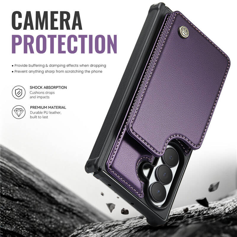 CaseMe Samsung Galaxy Z Fold 8 Ultra RFID Blocking Card Holder Case