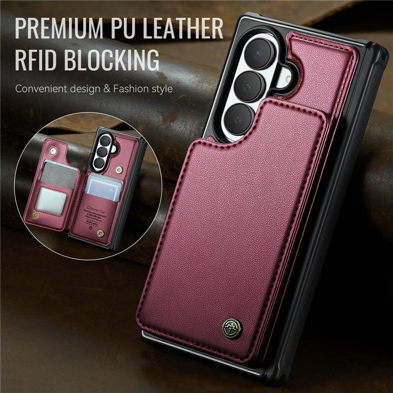 CaseMe Samsung Galaxy Z Fold 8 Ultra RFID Blocking Card Holder Case