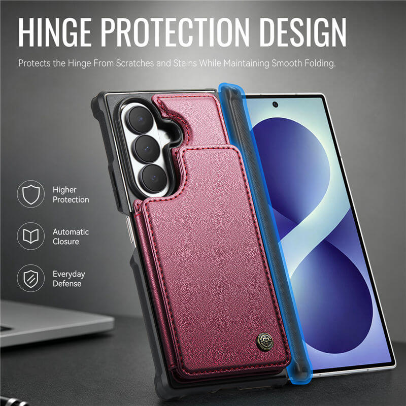 CaseMe Samsung Galaxy Z Fold 8 Ultra RFID Blocking Card Holder Case
