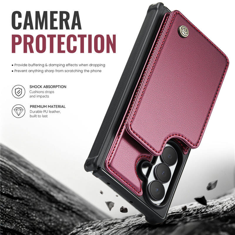 CaseMe Samsung Galaxy Z Fold 8 Ultra RFID Blocking Card Holder Case