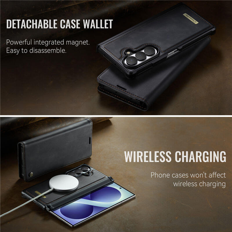 CaseMe Samsung Galaxy Z Fold 8 Ultra 2-in-1 Magnetic Wallet Case