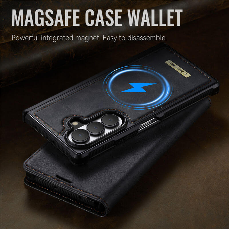 CaseMe Samsung Galaxy Z Fold 8 Ultra 2-in-1 Magnetic Wallet Case