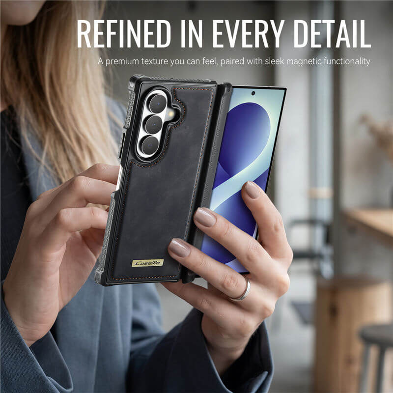 CaseMe Samsung Galaxy Z Fold 8 Ultra 2-in-1 Magnetic Wallet Case