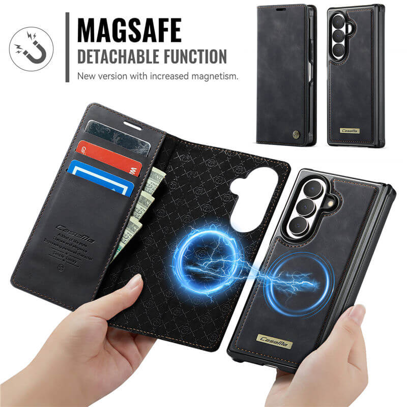CaseMe Samsung Galaxy Z Fold 8 Ultra 2-in-1 Magnetic Wallet Case