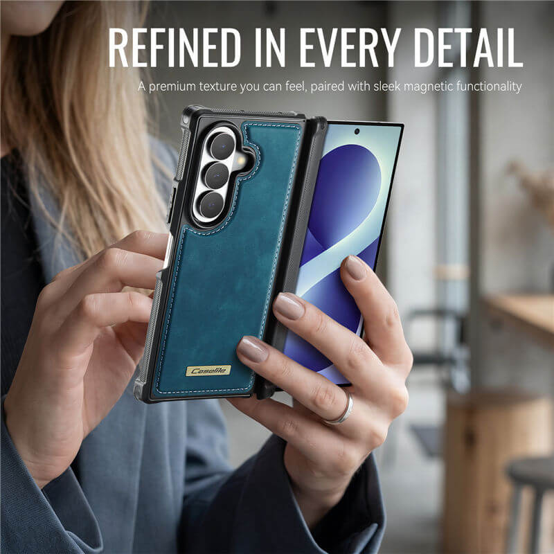 CaseMe Samsung Galaxy Z Fold 8 Ultra 2-in-1 Magnetic Wallet Case